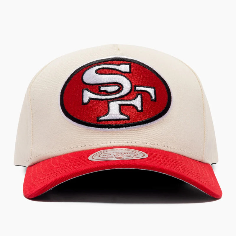 San Francisco 49ers Pro Pinch Snapback NFL by Mitchell & Ness - new
