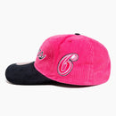 Sydney 6ers Official Adult Corduroy Snapback Cap Big Bash League BBL By Mitchell & Ness - new