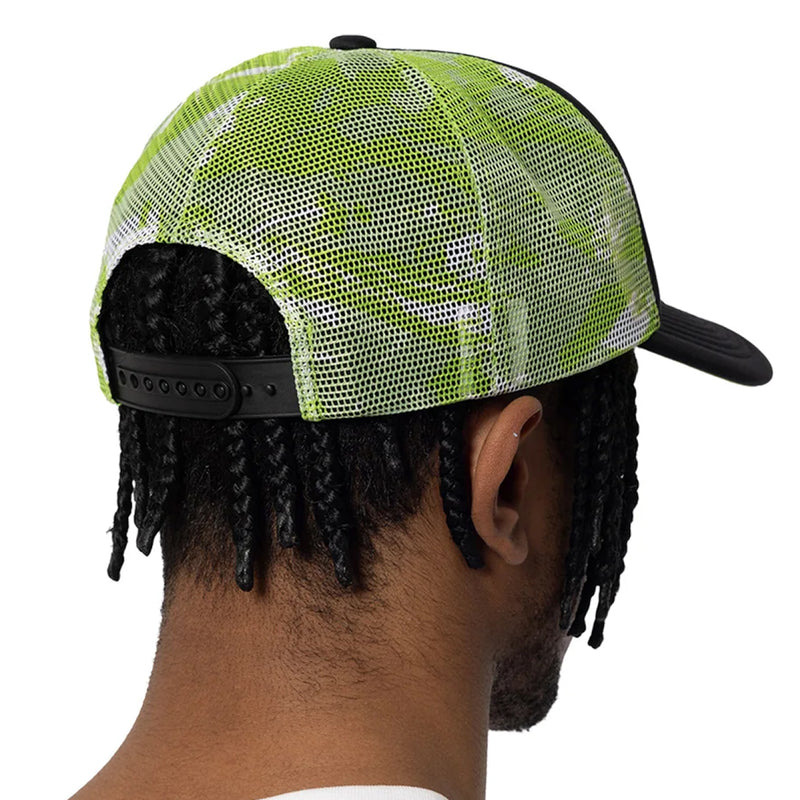 Sydney Thunder Official Adult Grunge Camo Trucker Snapback Cap Big Bash League BBL By Mitchell & Ness