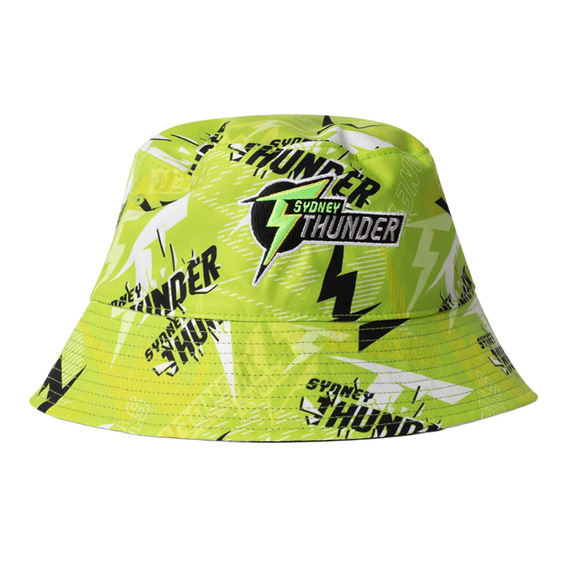 Sydney Thunder Official 2026 Adult Reversible Bucket Hat Cricket Big Bash League BBL By Mitchell & Ness