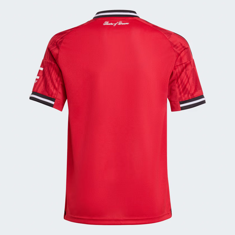 Manchester United 2025/26 Kid's Replica Home Jersey Football Soccer by Adidas - new