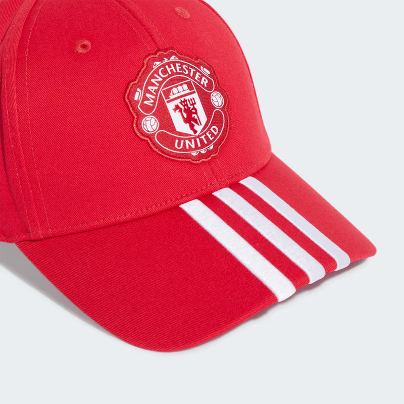 Manchester United Home Baseball Cap Footbll Soccer Red By Adidas - new