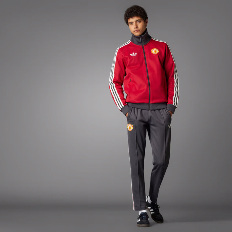 Manchester United FC 2024/25 OG BB Track Jacket Football Soccer Black  by Adidas - new