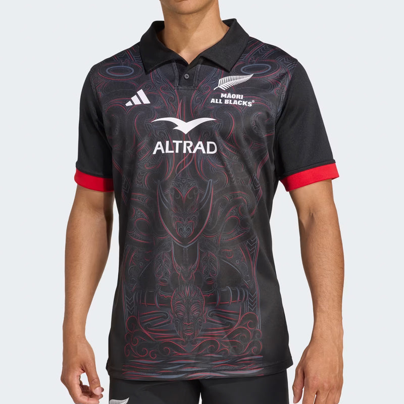 All Blacks Men's Maori Rugby Union Jersey by adidas