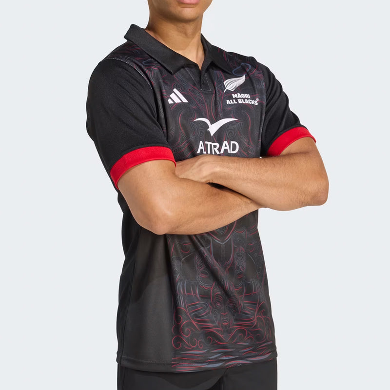 All Blacks Men's Maori Rugby Union Jersey by adidas