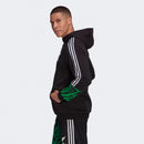 All Blacks 2024/25 Adult Maori 3-Stripes Hoodie Rugby Union by adidas - new