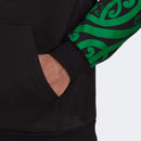 All Blacks 2024/25 Adult Maori 3-Stripes Hoodie Rugby Union by adidas - new