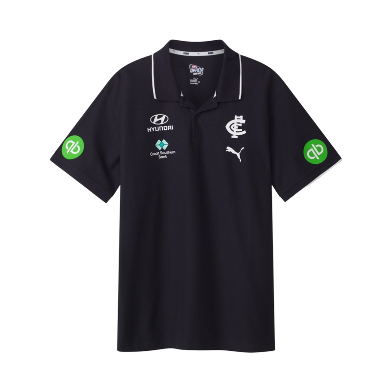 Carlton Blues 2026 Men's Team Polo AFL Guernsey by Puma