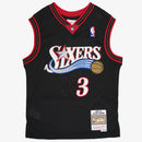 Philadelphia 76ers Allen Iverson 2000-01 Hardwood Classics Swingman NBA Kid's Jerse by Mitchell & Ness - new