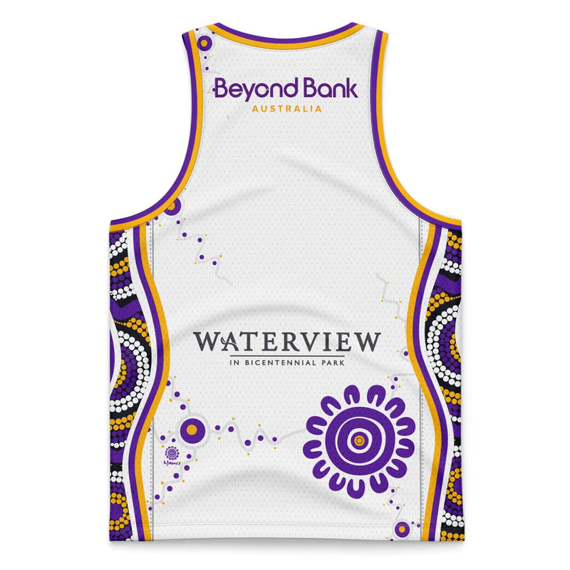 Sydney Kings 2023/24 Kids Crew Neck Indigenous Jersey NBL Basketball by Champion - new