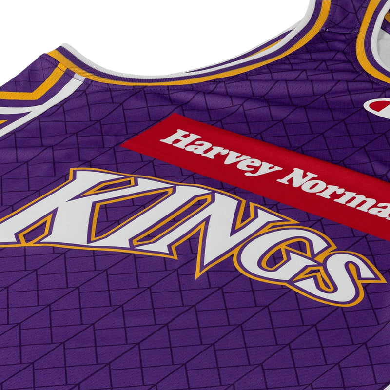 Sydney Kings 2025/26 Authentic Crew Neck Mens Home Jersey NBL Basketball by Champion