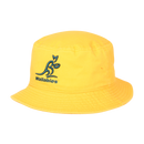 Wallabies Official Gold Twill Bucket Hat Rugby Union by American Needles