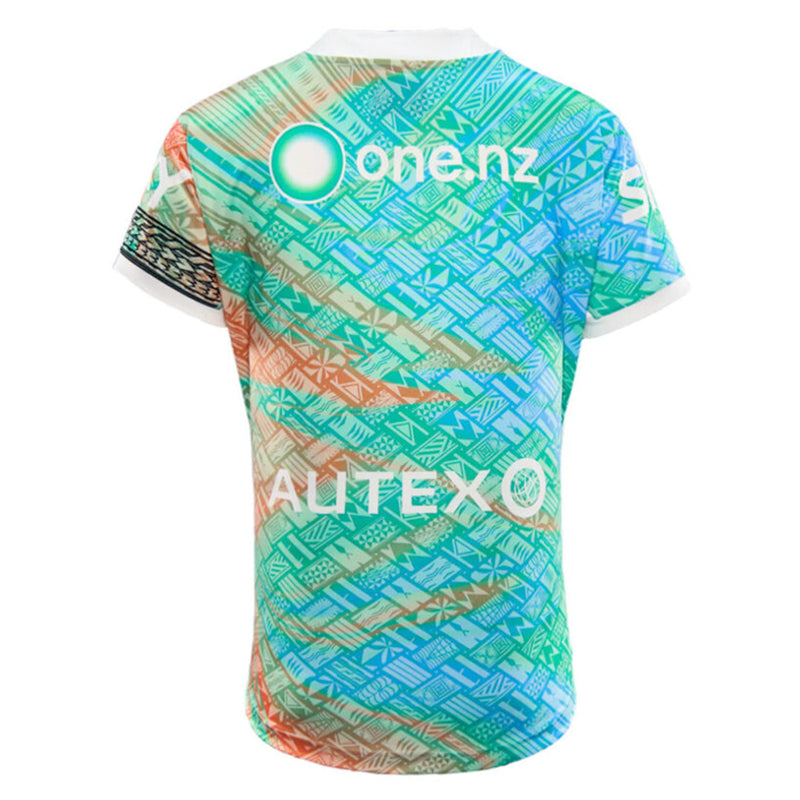 New Zealand Warriors 2025 Men's Pasifika Jersey NRL Rugby League by Dynasty - new