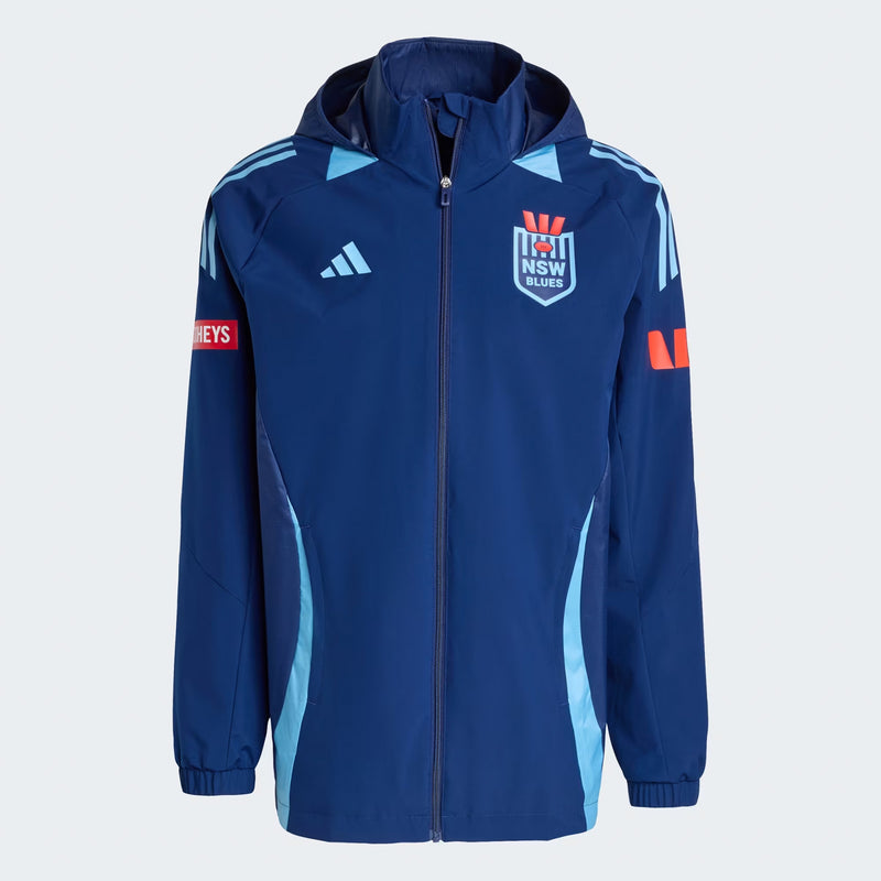 NSW Blues 2025 Adult All Weather State of Origin NRL Rugby League by adidas - new