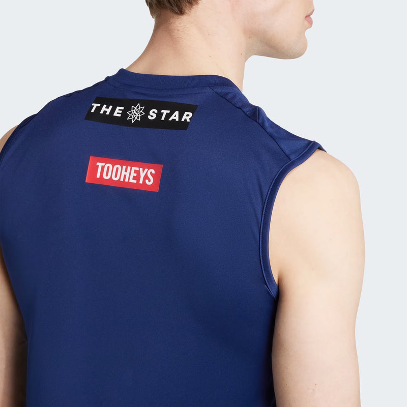 NSW Blues Mens Training Singlet State of Origin NRL Rugby League by adidas - new