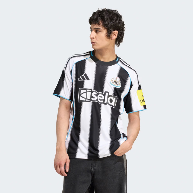 Newcastle United FC 2025/26 Men's Replica Home Jersey Football Soccer by Adidas