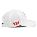 QLD Maroons White Adjustable Player's Cap Rugby Union by American Needles