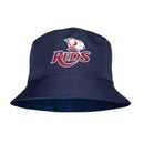 Queensland Reds Reversible Bucket Hat Rugby Union by Canterbury - new