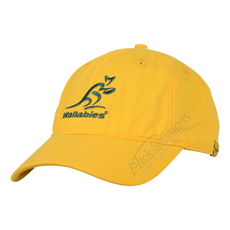 Wallabies Official Scrum Cap Gold Adjustable Rugby Union by RT Headwear - new