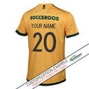 Official Australia Socceroos Kids Supporter T-Shirt Football Soccer - new