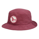 Manly Sea Eagles Retro Team Colour Corduroy NRL Bucket Hat Rugby League by American Needle - new