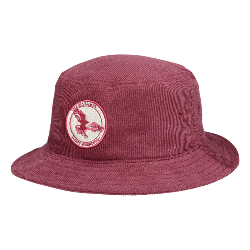 Manly Sea Eagles Retro Team Colour Corduroy NRL Bucket Hat Rugby League by American Needle