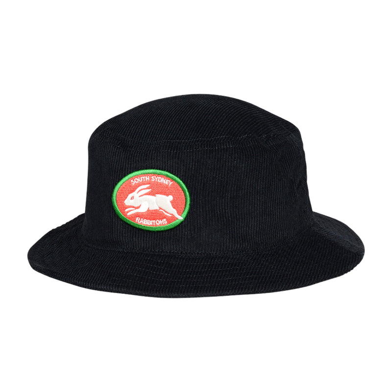 Sydney Rabbitohs Retro Retro Team Colour Corduroy NRL Bucket Hat Rugby League by American Needle