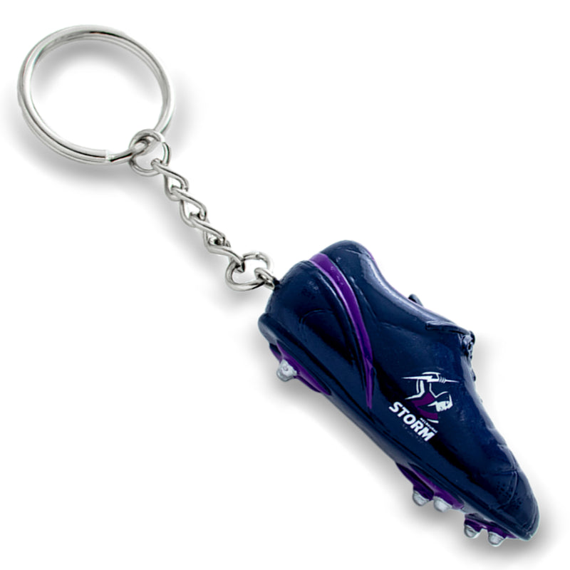 NRL Rugby League Football Boot PVC Keyring Keychain - new