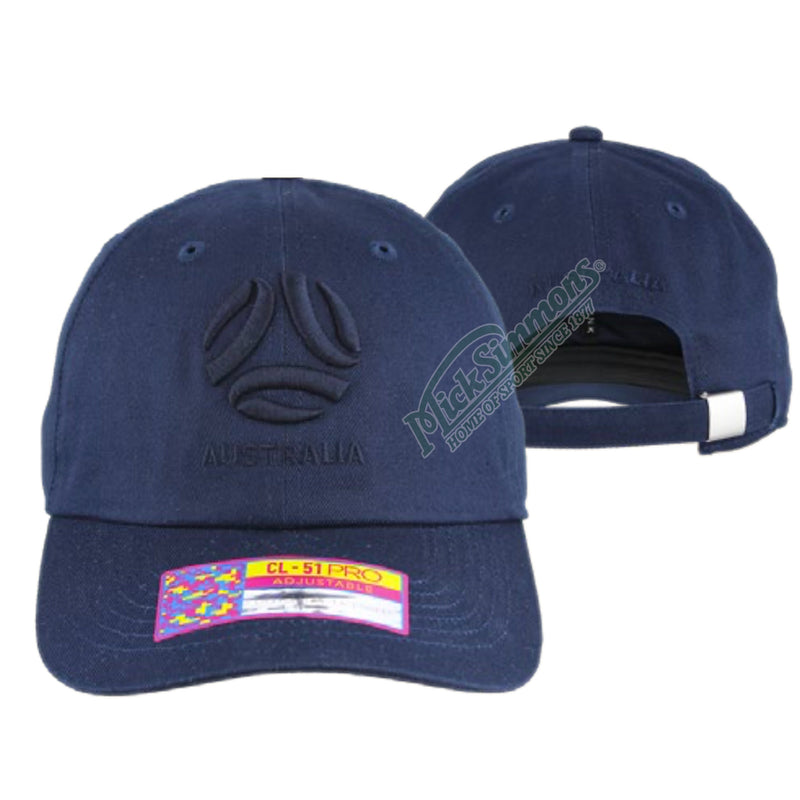Australia Socceroos / Matildas Classic Navy Cap Adjustable Soccer Football FFA Logo - new