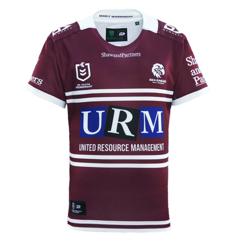 Warringah Sea Eagles 2025 Kid's Home Jersey NRL Rugby League by Dynasty Sport - new