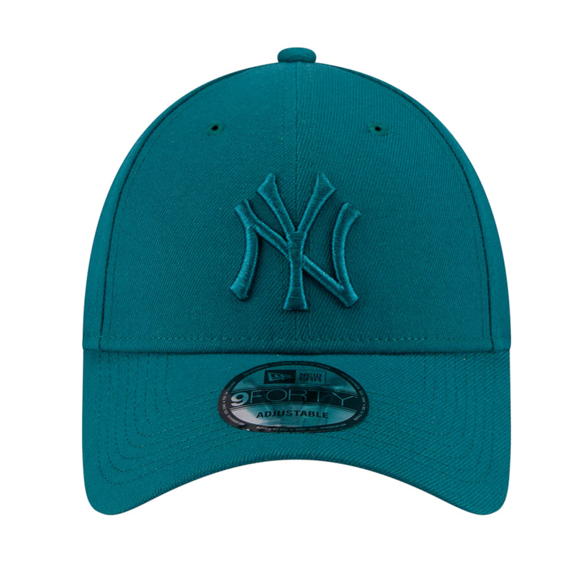 New York Yankees 9Forty SEASONAL TONAL Cap Adjustable MLB Midnight Green by New Era - new