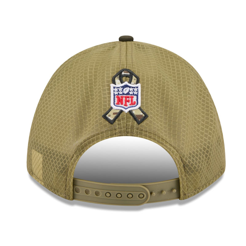 Kansas City Chiefs Official 9SEVENTY NFL Salute to Service Trucker Cap Snapback By New Era - new