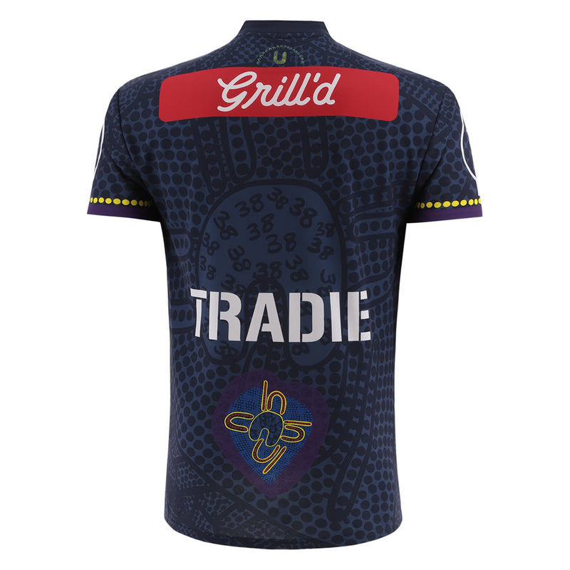 Melbourne Storm 2025 Men's Indigenous Jersey NRL Rugby League by O'Neills