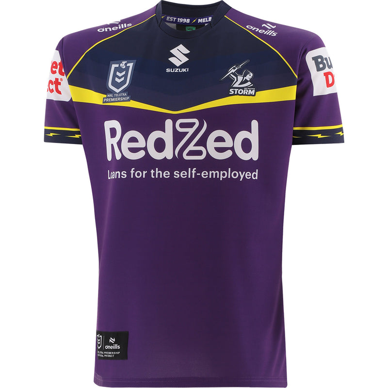 Melbourne Storm 2026 Men's Home Jersey NRL Rugby League by O'Neills