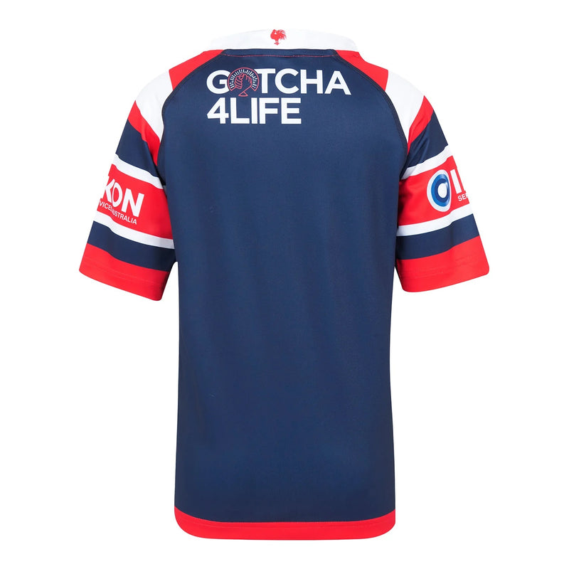 Sydney Roosters 2025 Kid's Home Jersey NRL Rugby League by Castore - new
