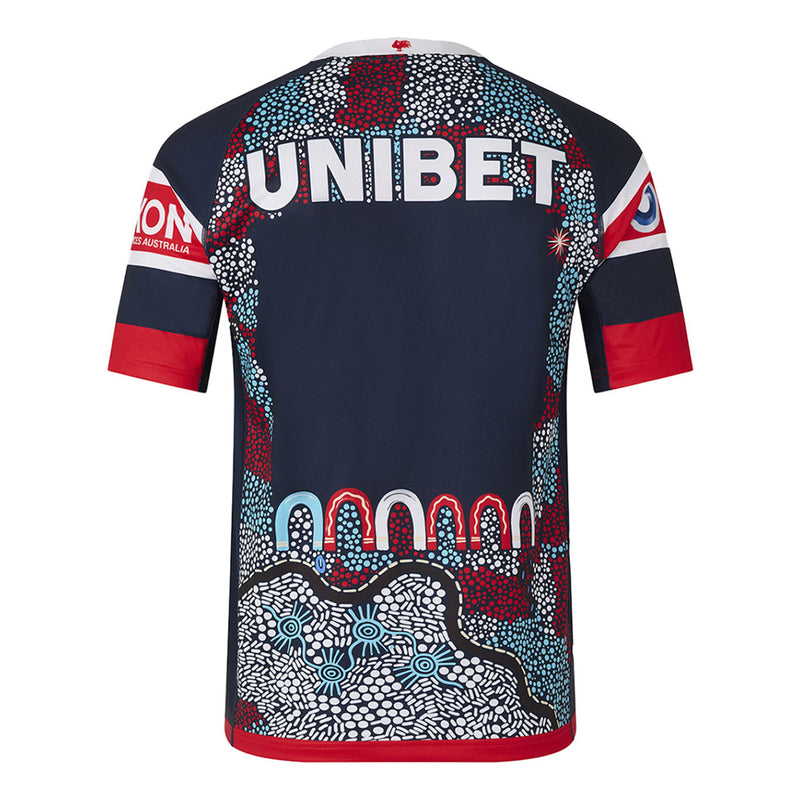 Sydney Roosters 2025 Men's Indigenous Jersey NRL Rugby League by Castore - new