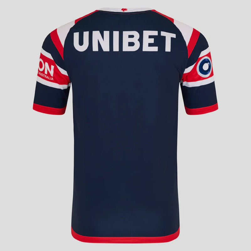 Sydney Roosters 2025 Men's Home Jersey NRL Rugby League by Castore - new