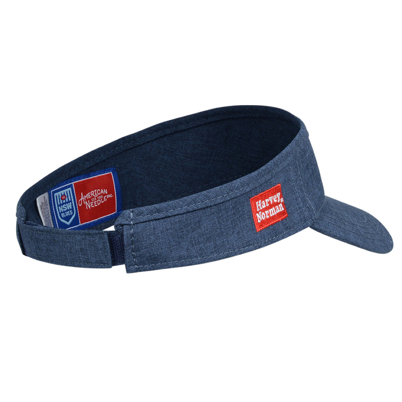 NSW Blues State of Origin Players Training Visor NRL Rugby League by American Needle