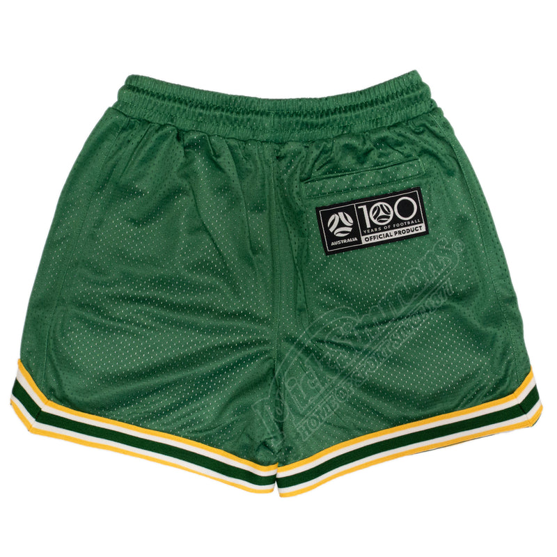 Australia Official Socceroos 1980 Retro Shorts Football by Outerstuff - new