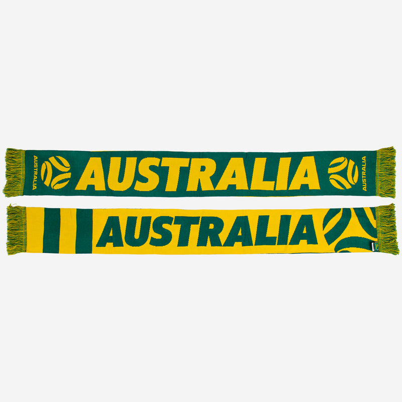 Australia Socceroos /Matildas Defender Scarf Football Soccer FFA Logo - new