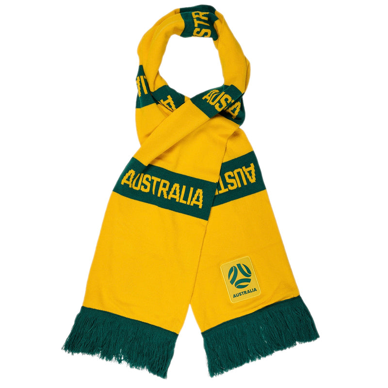 Australia Socceroos / Matildas Bar Scarf Football Soccer FFA Logo - new
