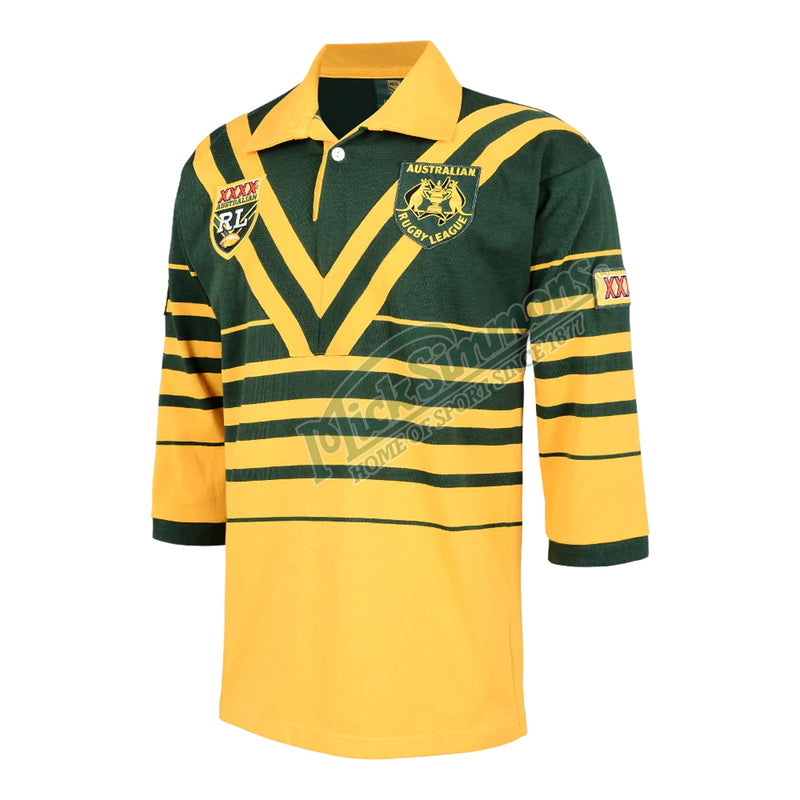 Australian Kangaroos 1994 Midweek Retro NRL Heritage Rugby League Jersey Guernsey