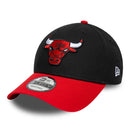 Chicago Bulls 9FORTY Side Patch Cap Adjustable Cloth Strap NBA by New Era - new