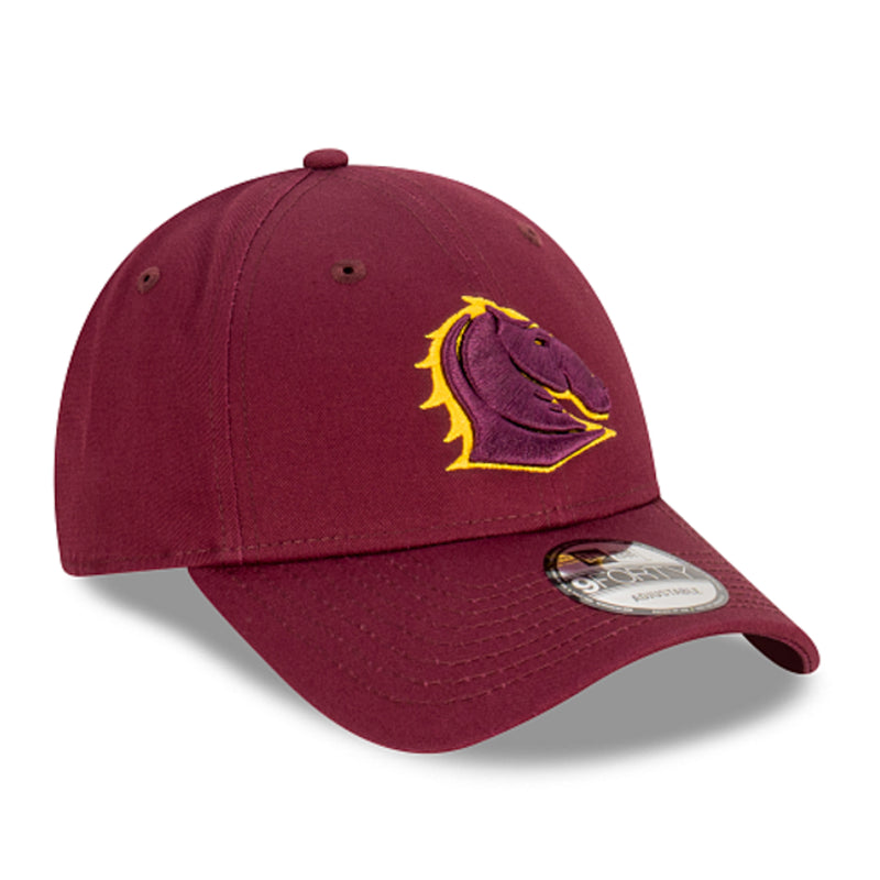 Brisbane Broncos Official NRL 9FORTY Cap Snapback Adjustable By New Era - new