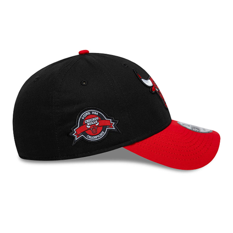Chicago Bulls 9FORTY Side Patch Cap Adjustable Cloth Strap NBA by New Era