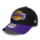 Los Angeles Lakers 9FORTY Side Patch Cap Adjustable Cloth Strap NBA by New Era - new