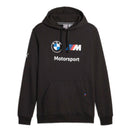 BMW M Motorsport Men's Fleece Hoodie Black by Puma - new