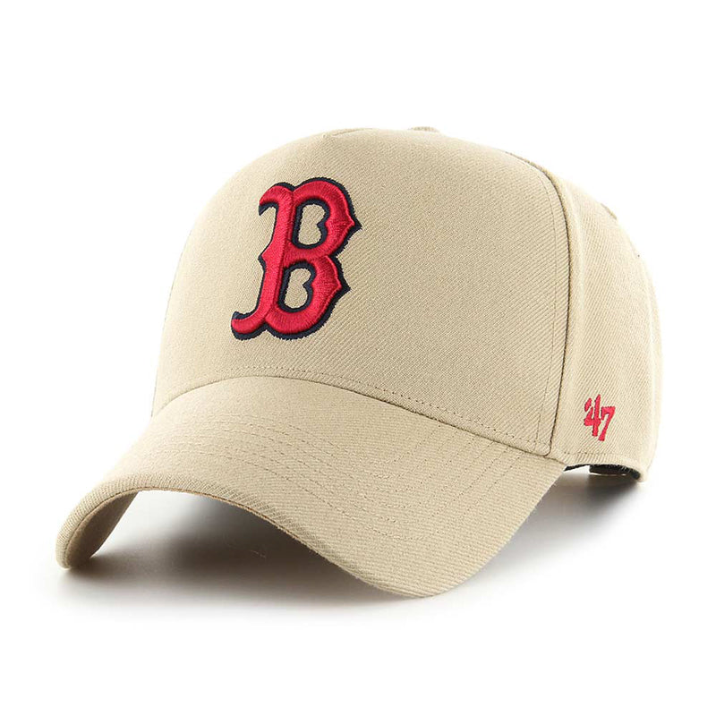 Boston Red Sox Khaki '47 MVP DT Replica Snapback Cap by 47 - new