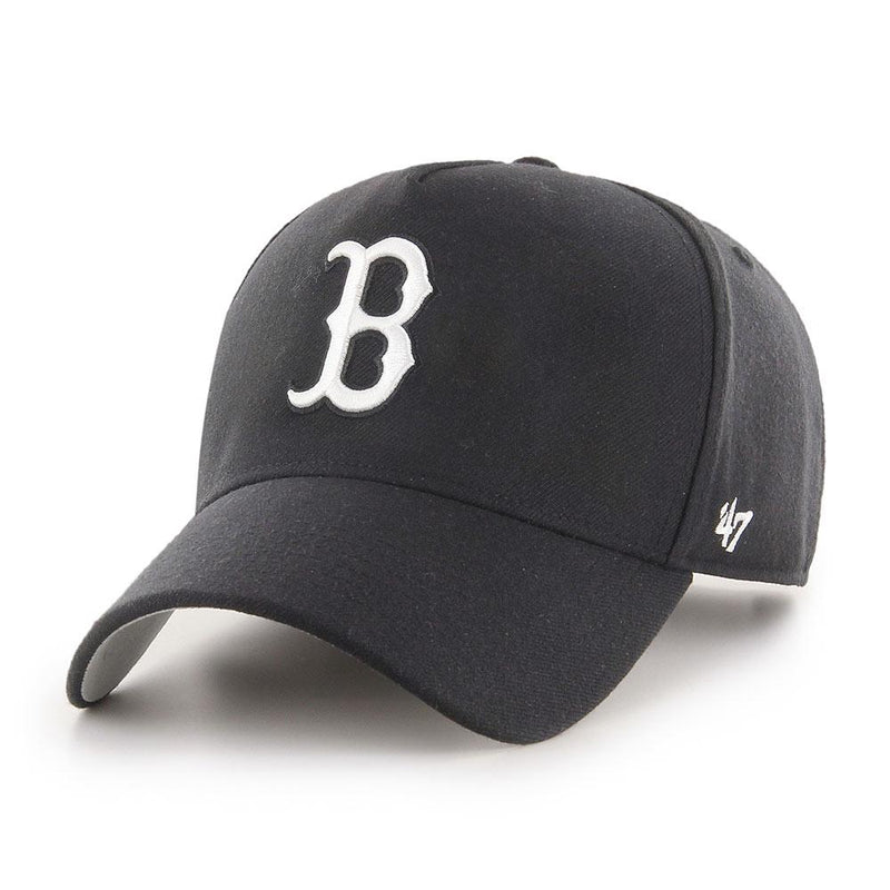 Boston Red Sox MVP Cap by 47 Brand - DT Snapback Black / White - new