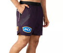 Brisbane Broncos 2024 Men's Home Training Shorts NRL Rugby League by Asics - new
